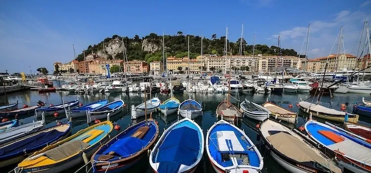 French Riviera zona di pesca